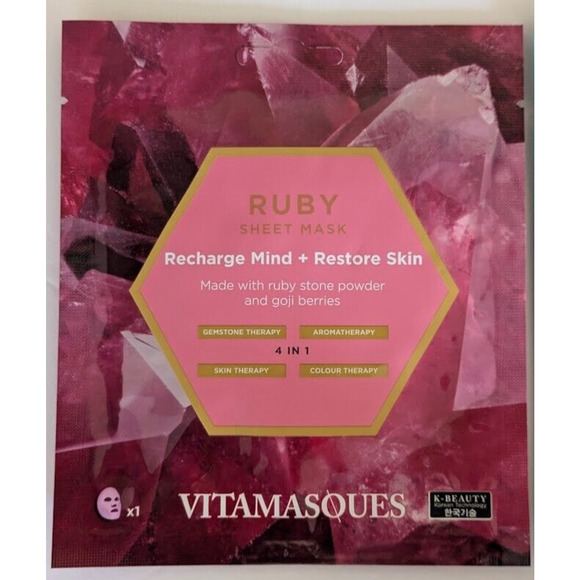 Lot of 5 Face Mask Products Freeman Purlisse K GLO Vitamasques Copper Crane New - Picture 2 of 11